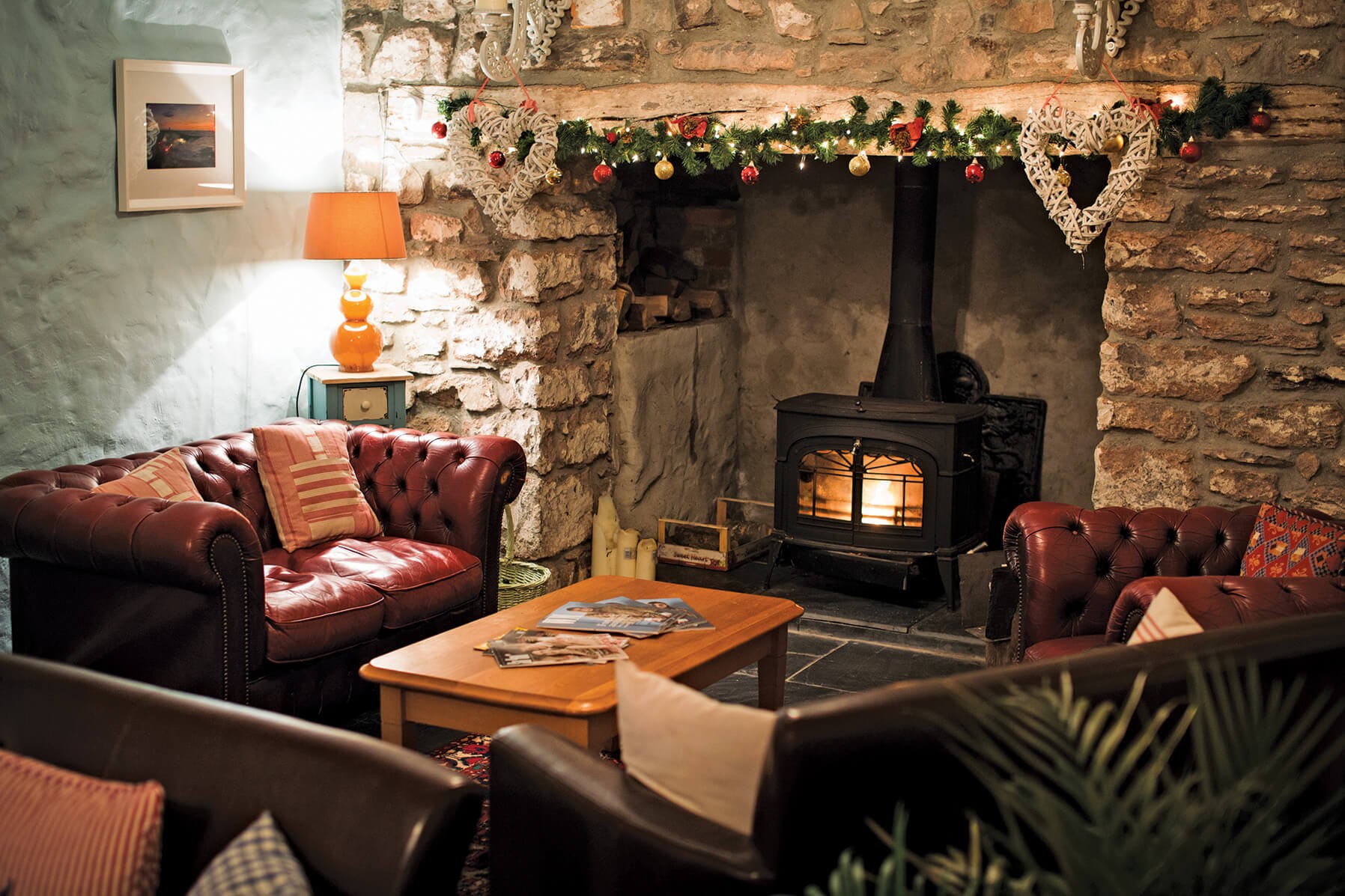 Trefloyne Christmas Fireplace.jpg